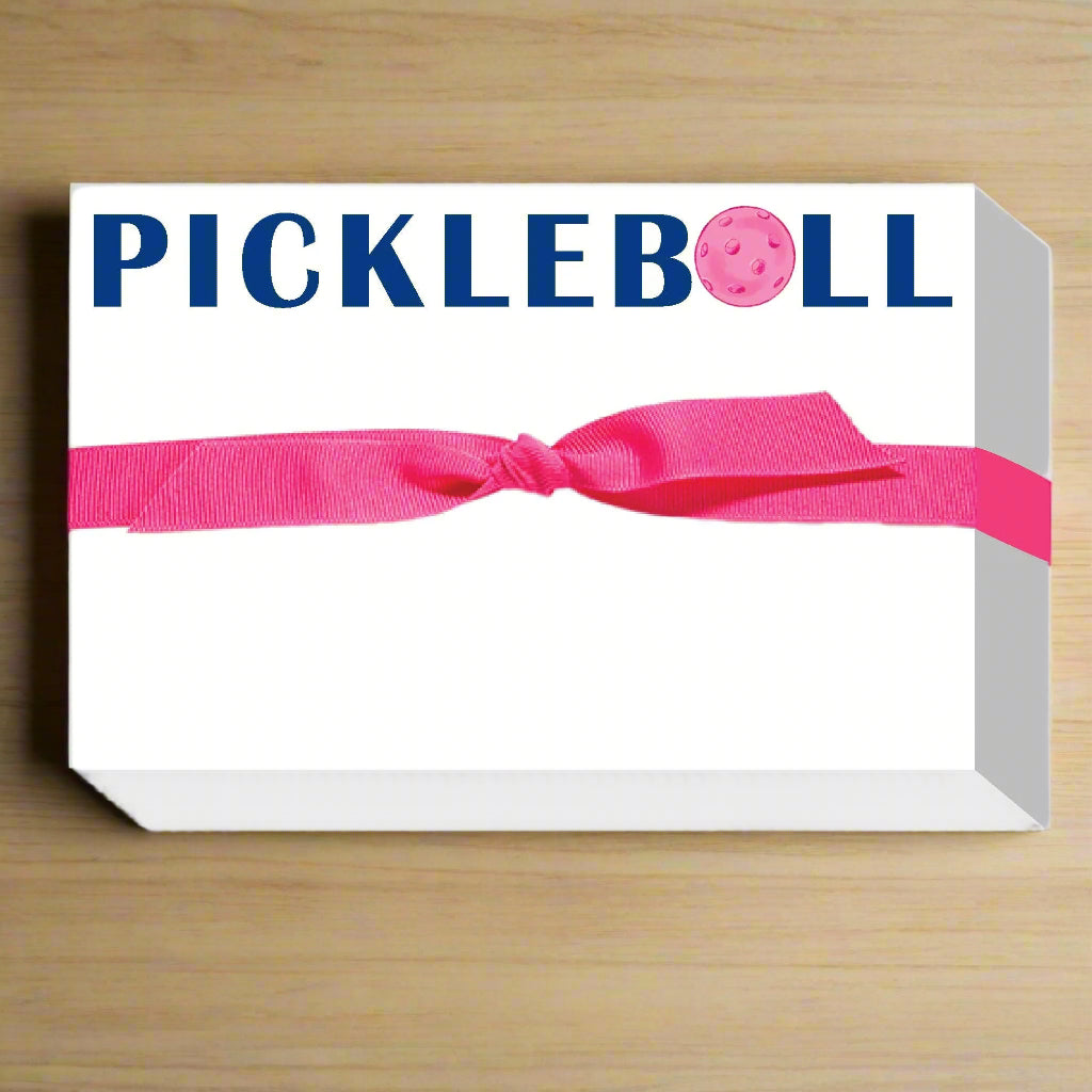 Pickleball Big and Bold Notepad