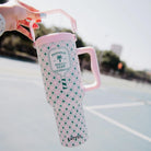 Pickleball Social Club 38 Oz Tumbler with Lid Hand -The Pickleball Store at Auburn