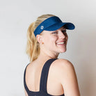 50+ UPF Visor with Slide Strap -The Pickleball Store at Auburn