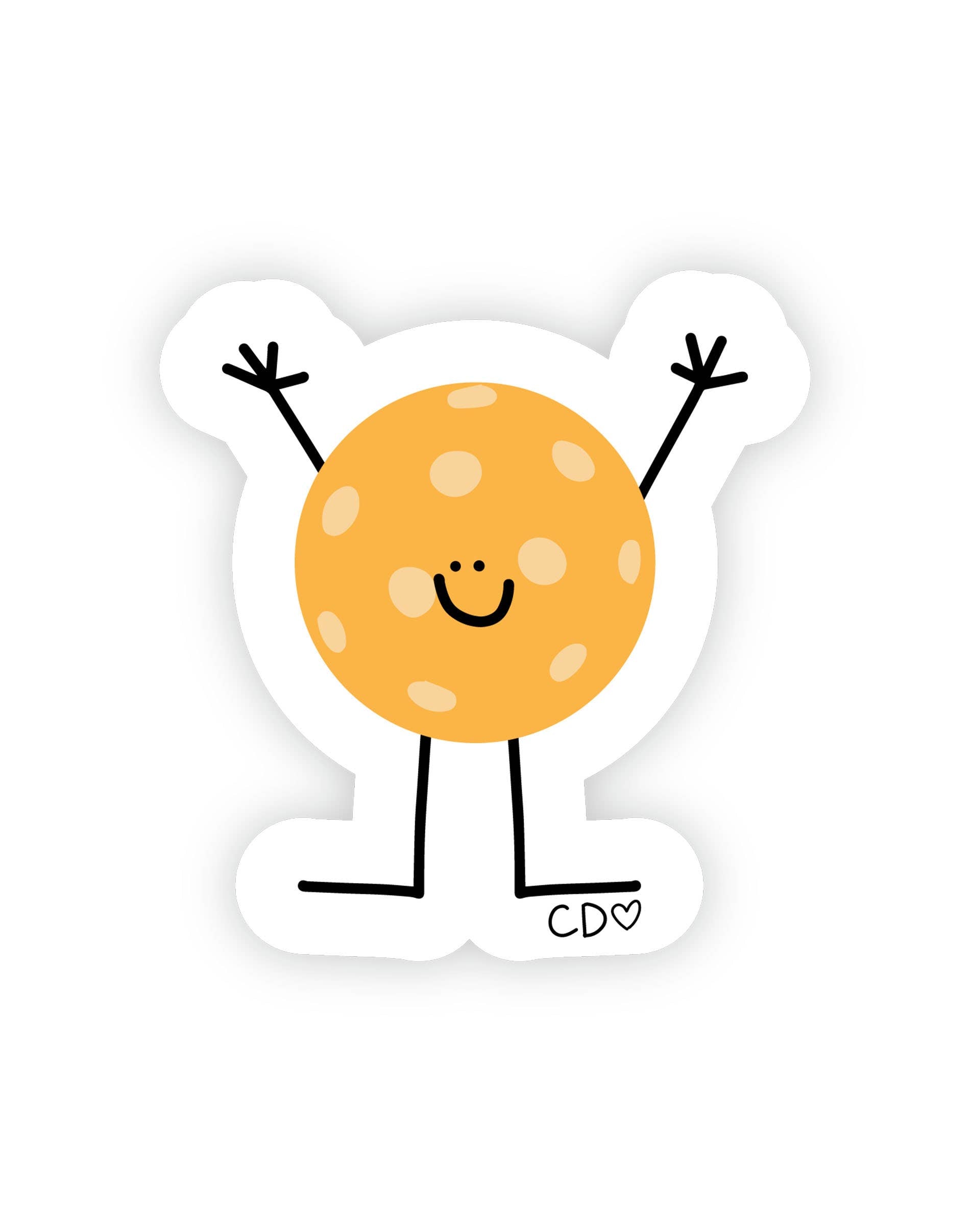 Pickleball Decal Sticker -The Pickleball Store at Auburn