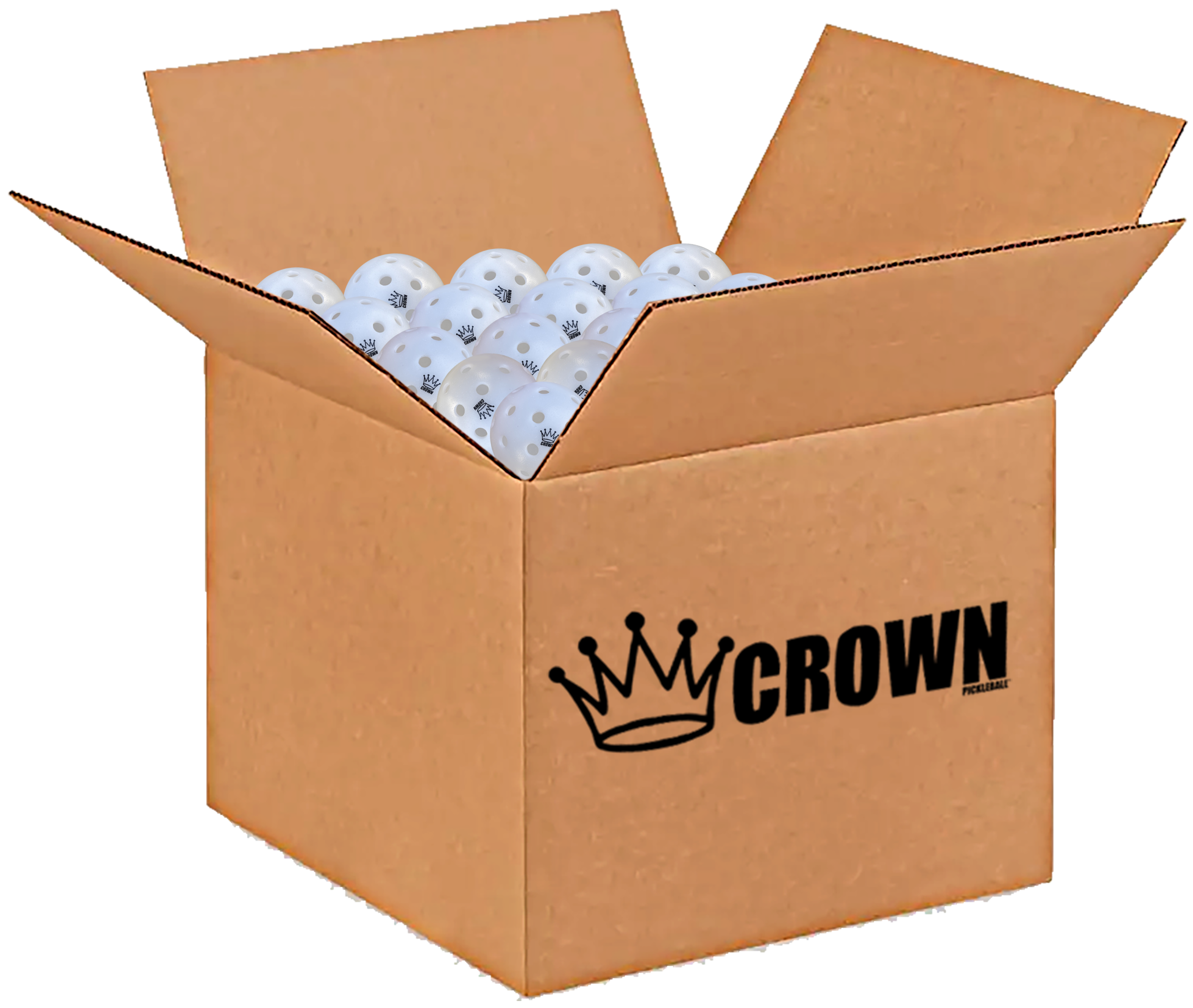 High-Performance OUTDOOR Pickleballs 100-Pack in Coconut -The Pickleball Store at Auburn