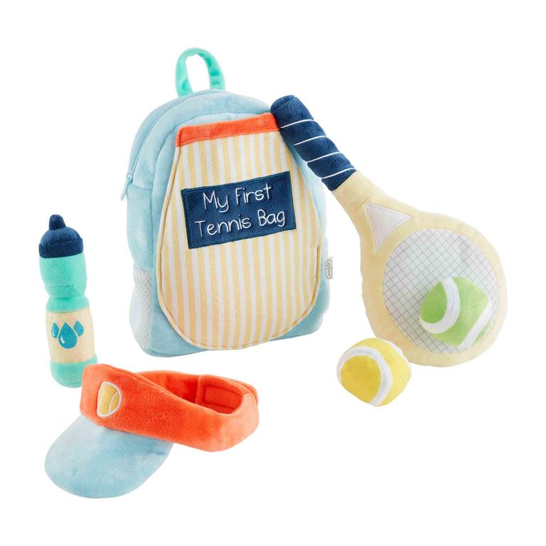 Mud Pie My First Tennis Bag Plush Set -The Pickleball Store at Auburn