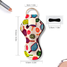 Pickleball Lip Balm Holder Keychain -The Pickleball Store at Auburn