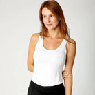 Sofibella X-Tank Top White -The Pickleball Store at Auburn