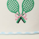 Tennis Racquets Ribbon Embroidery Trucker Hat -The Pickleball Store at Auburn