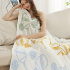 Pickleball Printed Cozy Soft Throw Blanket -The Pickleball Store at Auburn
