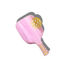 Hand-painted Pickleball Paddle Claw Hair Clip Pink -The Pickleball Store at Auburn