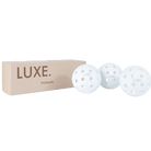 White Pickleballs - Pack of 3 -The Pickleball Store at Auburn