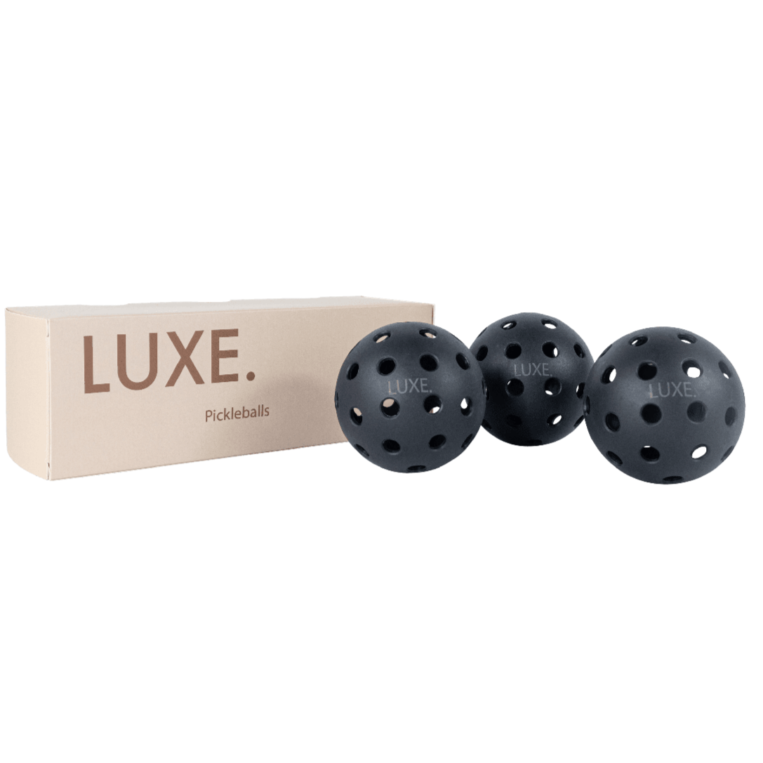Black Pickleballs - Pack of 3 -The Pickleball Store at Auburn