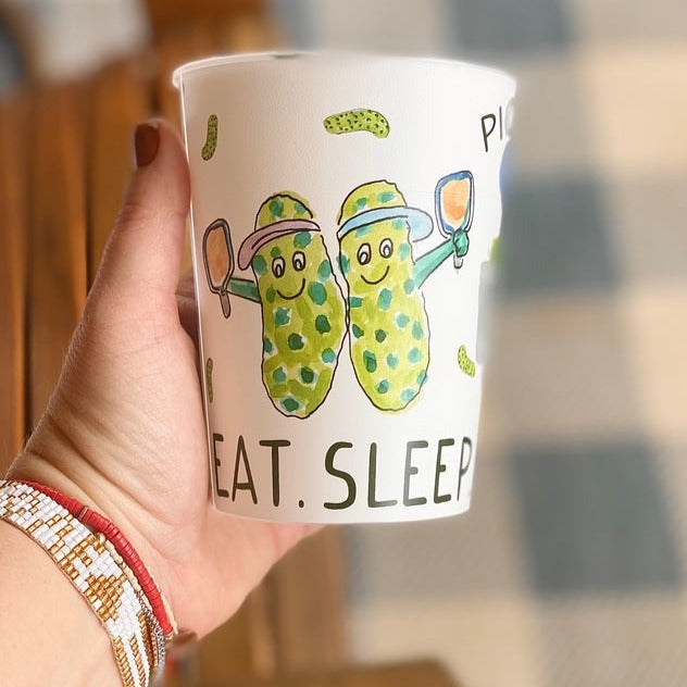 Pickleball Reusable Party Cups -The Pickleball Store at Auburn