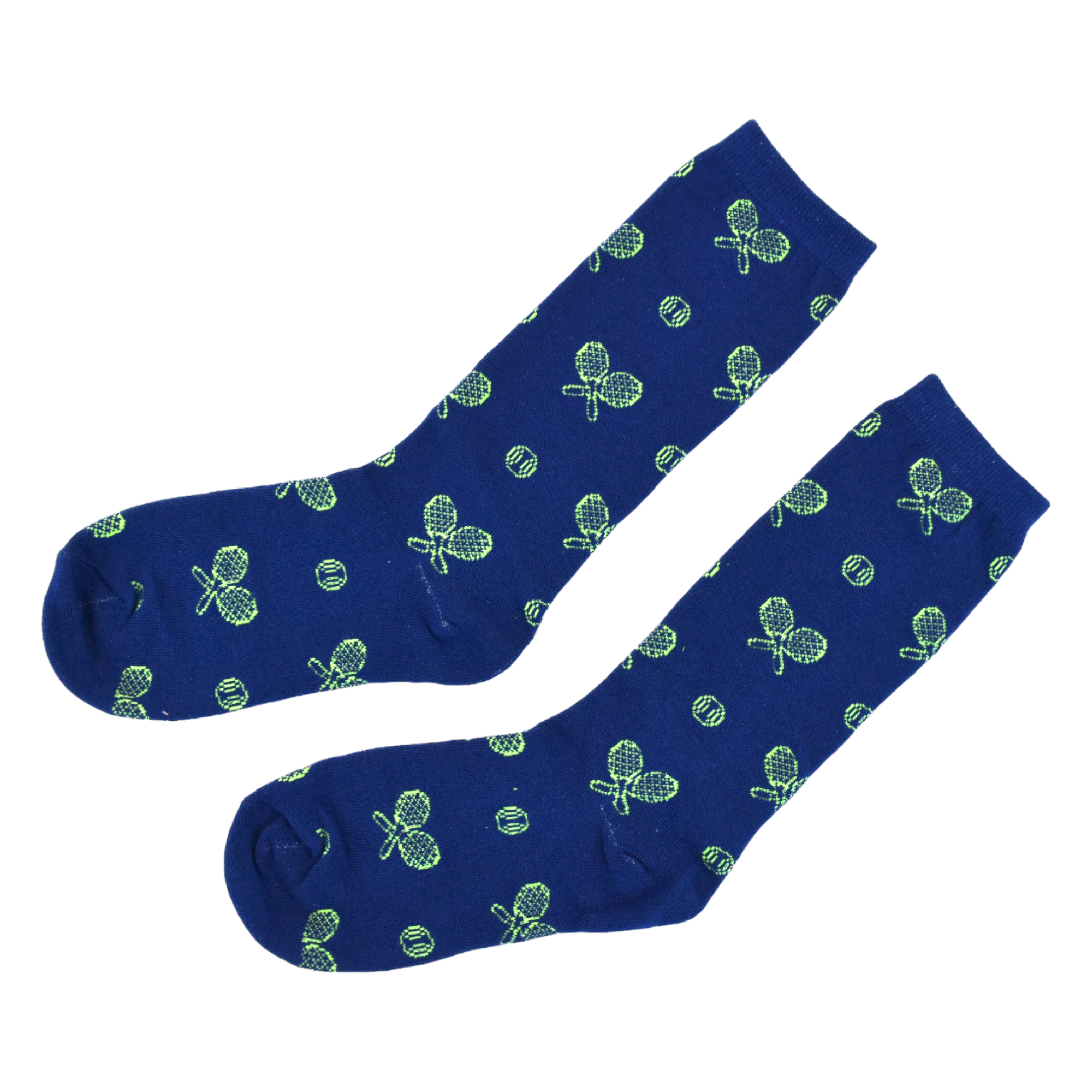 Men's Tennis Dress Socks - Night Match Blue -The Pickleball Store at Auburn