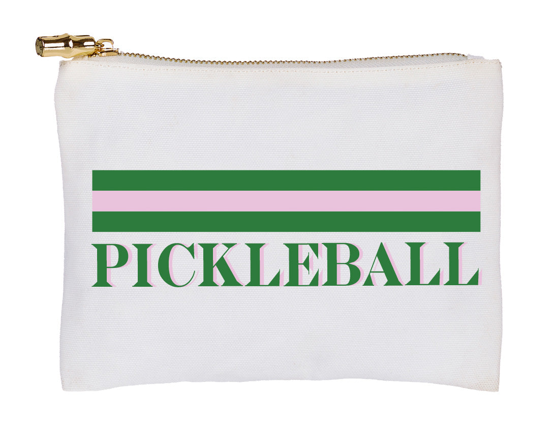 Pickleball Flat Zipper Pouch -The Pickleball Store at Auburn