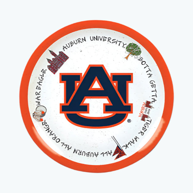 Auburn Round Serving Plate -The Pickleball Store at Auburn