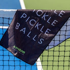 Pickleball Sports Towel Black -The Pickleball Store at Auburn