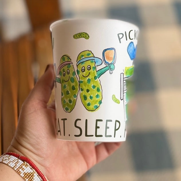 Pickleball Reusable Party Cups -The Pickleball Store at Auburn