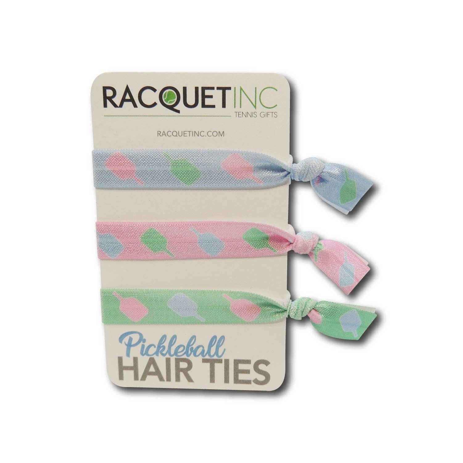 Pickleball Hair Ties (3 Pack): Pickleball Hair Ties (3 Pack) -The Pickleball Store at Auburn