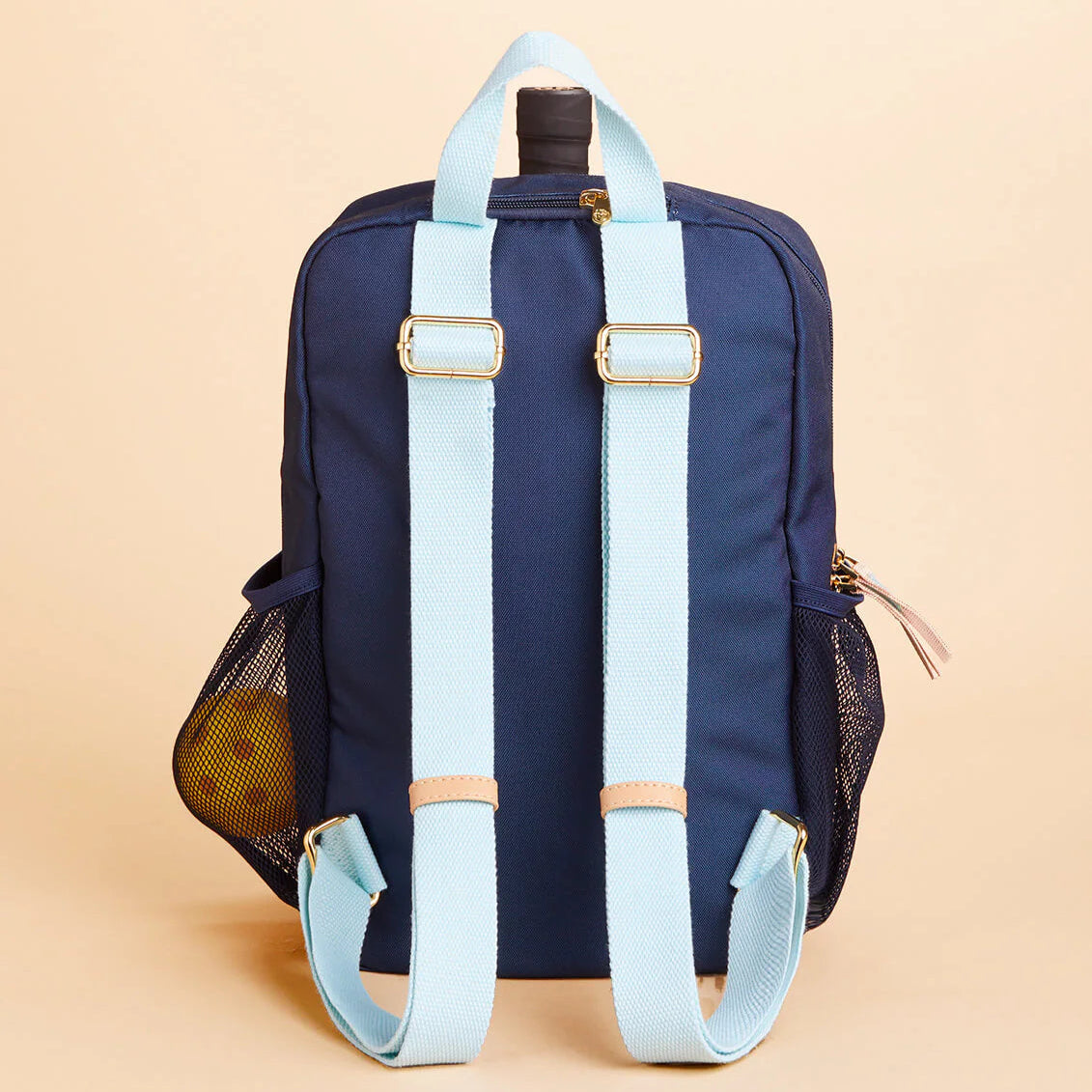 Spartina Clara Bluestone Plaid Pickleball Backpack -The Pickleball Store at Auburn