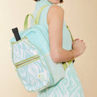 Spartina Brook Ikat Pastel Green Pickleball Backpack -The Pickleball Store at Auburn