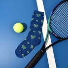 Men's Tennis Dress Socks - Night Match Blue -The Pickleball Store at Auburn