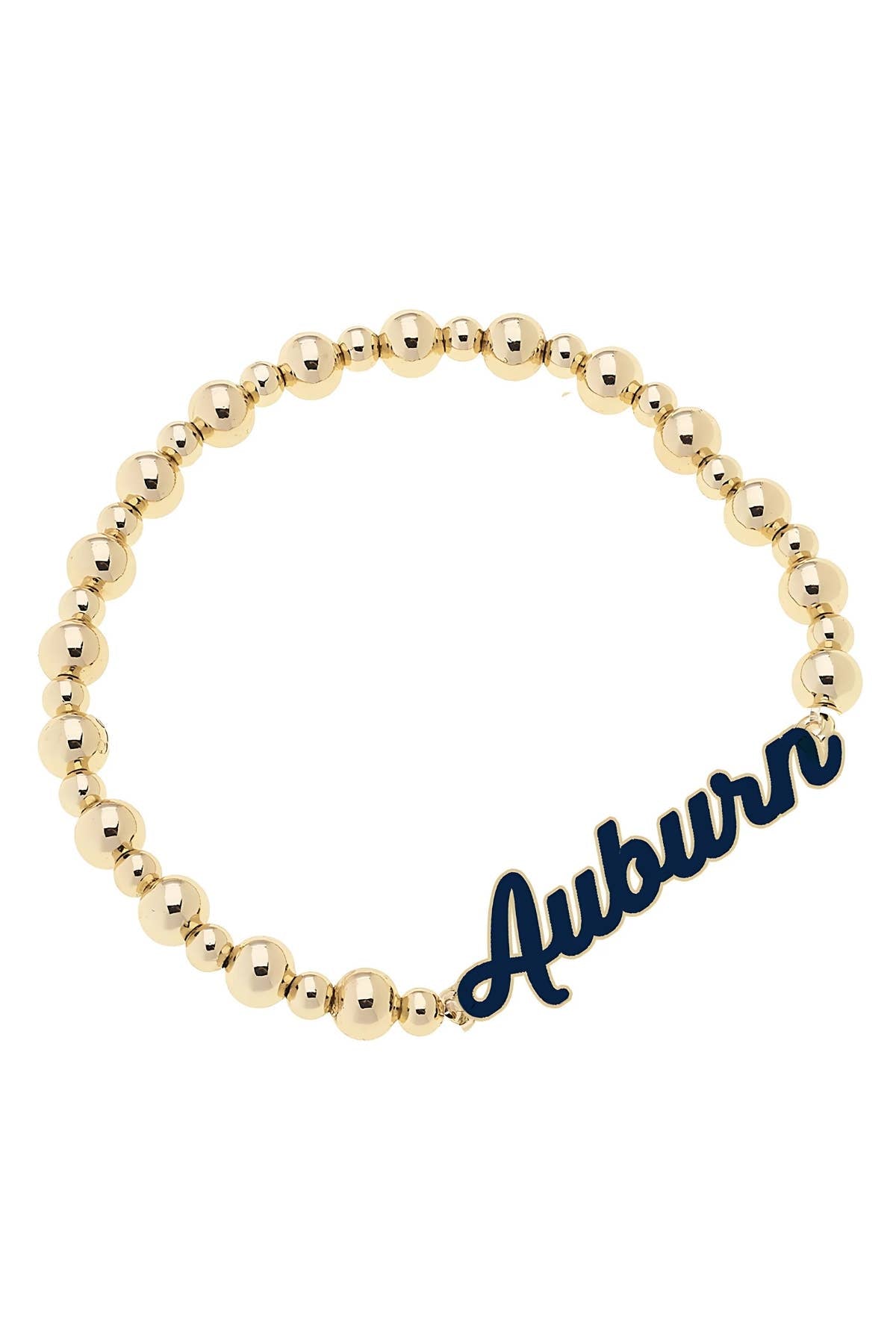 Auburn Tigers Autograph Enamel Stretch Bracelet -The Pickleball Store at Auburn