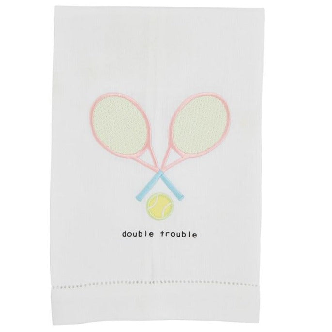 Mud Pie Tennis Kitchen Towels -The Pickleball Store at Auburn