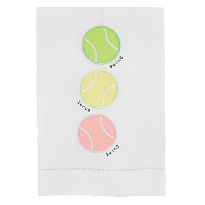 Mud Pie Tennis Kitchen Towels -The Pickleball Store at Auburn