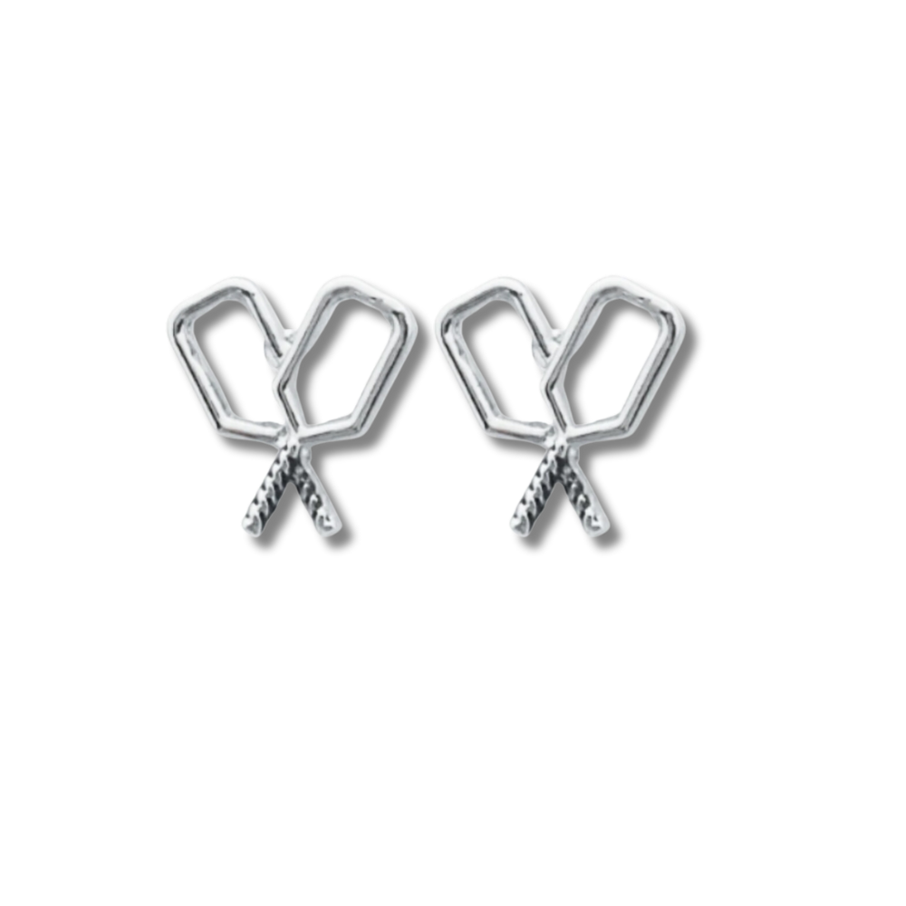 Pickleball Paddles Stud Earrings -The Pickleball Store at Auburn