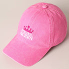 Pickleball Queen with Crown Embroidered Hat -The Pickleball Store at Auburn
