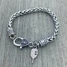 Pickleball Silver Charm Bracelet -The Pickleball Store at Auburn