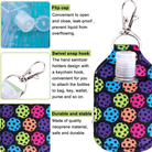 Pickleball Hand Sanitizer Keychain -The Pickleball Store at Auburn
