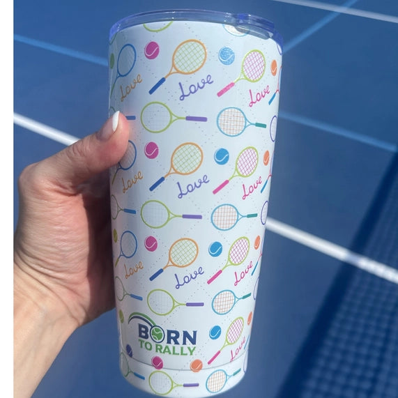Tennis 20oz Tumbler -The Pickleball Store at Auburn