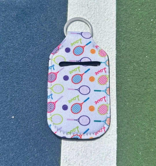 Tennis Hand Sanitizer Keychain -The Pickleball Store at Auburn