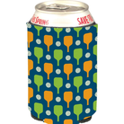 Pickleball Pattern Can Koozie -The Pickleball Store at Auburn