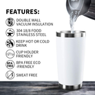 Tennis 20oz Tumbler -The Pickleball Store at Auburn