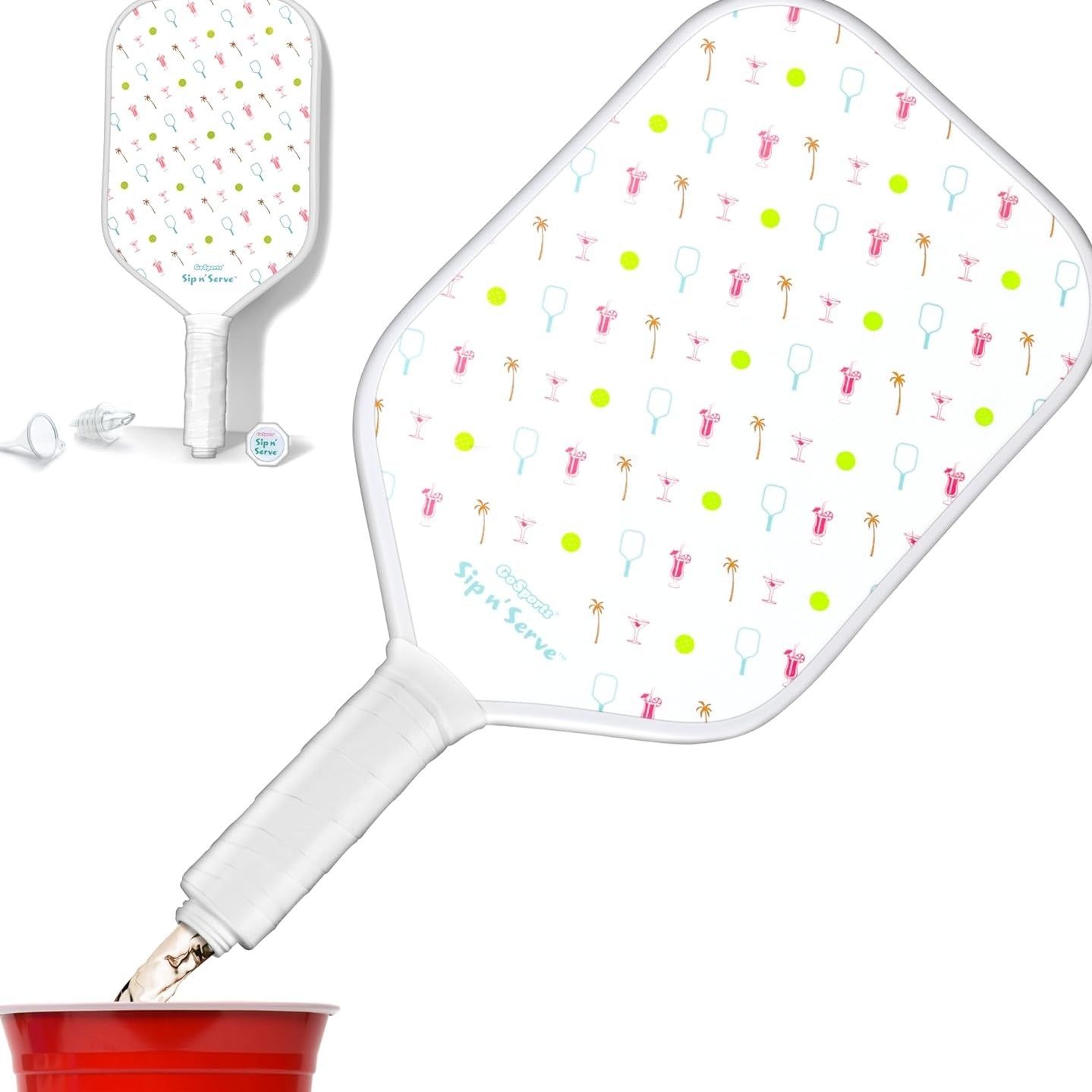 Pickleball Paddle Flask -The Pickleball Store at Auburn