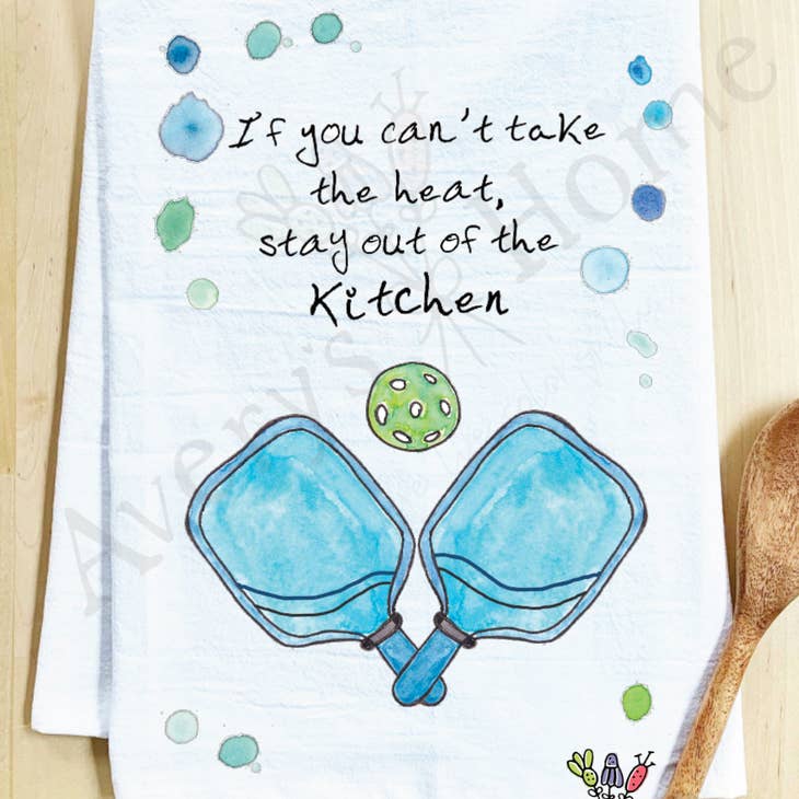Pickleball Kitchen Dish Towels -The Pickleball Store at Auburn