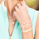 Spartina Pickleball Paddle Slide Bracelet -The Pickleball Store at Auburn