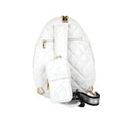 Jillian Puffer Pickleball Bag Sling Courtly White -The Pickleball Store at Auburn