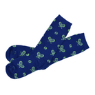 Men's Tennis Dress Socks - Night Match Blue -The Pickleball Store at Auburn
