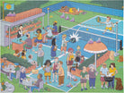 Pickleball 500 Piece Jigsaw Puzzle -The Pickleball Store at Auburn