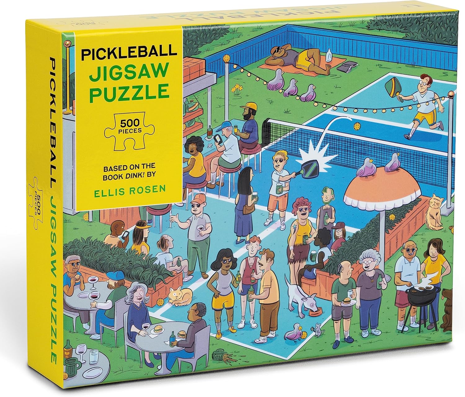Pickleball 500 Piece Jigsaw Puzzle -The Pickleball Store at Auburn