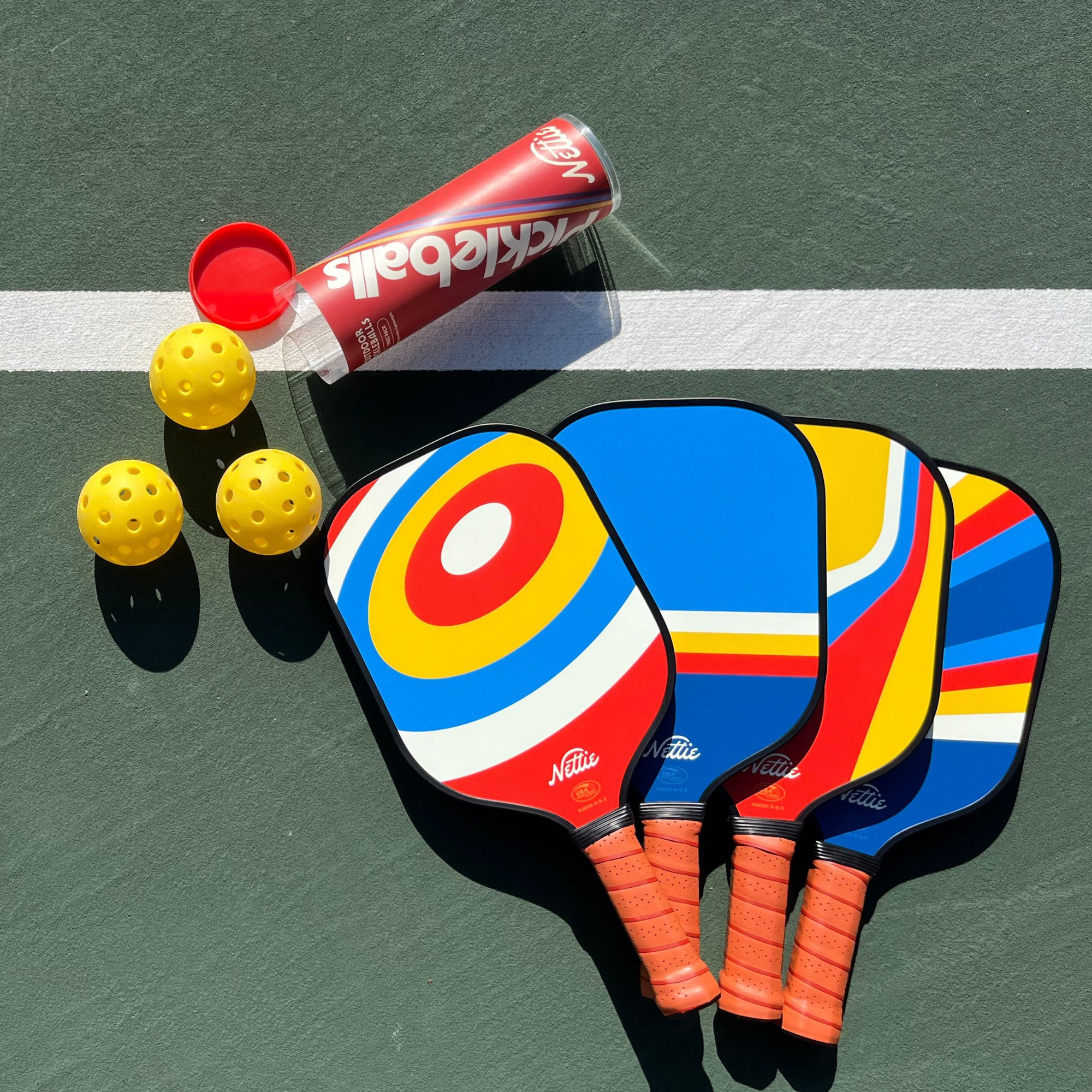 Nettie 4-Pack Pickleball Family Combo Set -The Pickleball Store at Auburn