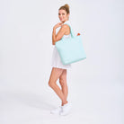 Dusty Blue Paddles Pickleball Court Carryall -The Pickleball Store at Auburn