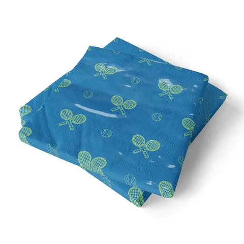 Tennis Cocktail Napkins -The Pickleball Store at Auburn