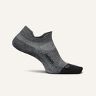 Feetures Elite Ultra Light No Show Tab Socks - Gray/Large -The Pickleball Store at Auburn