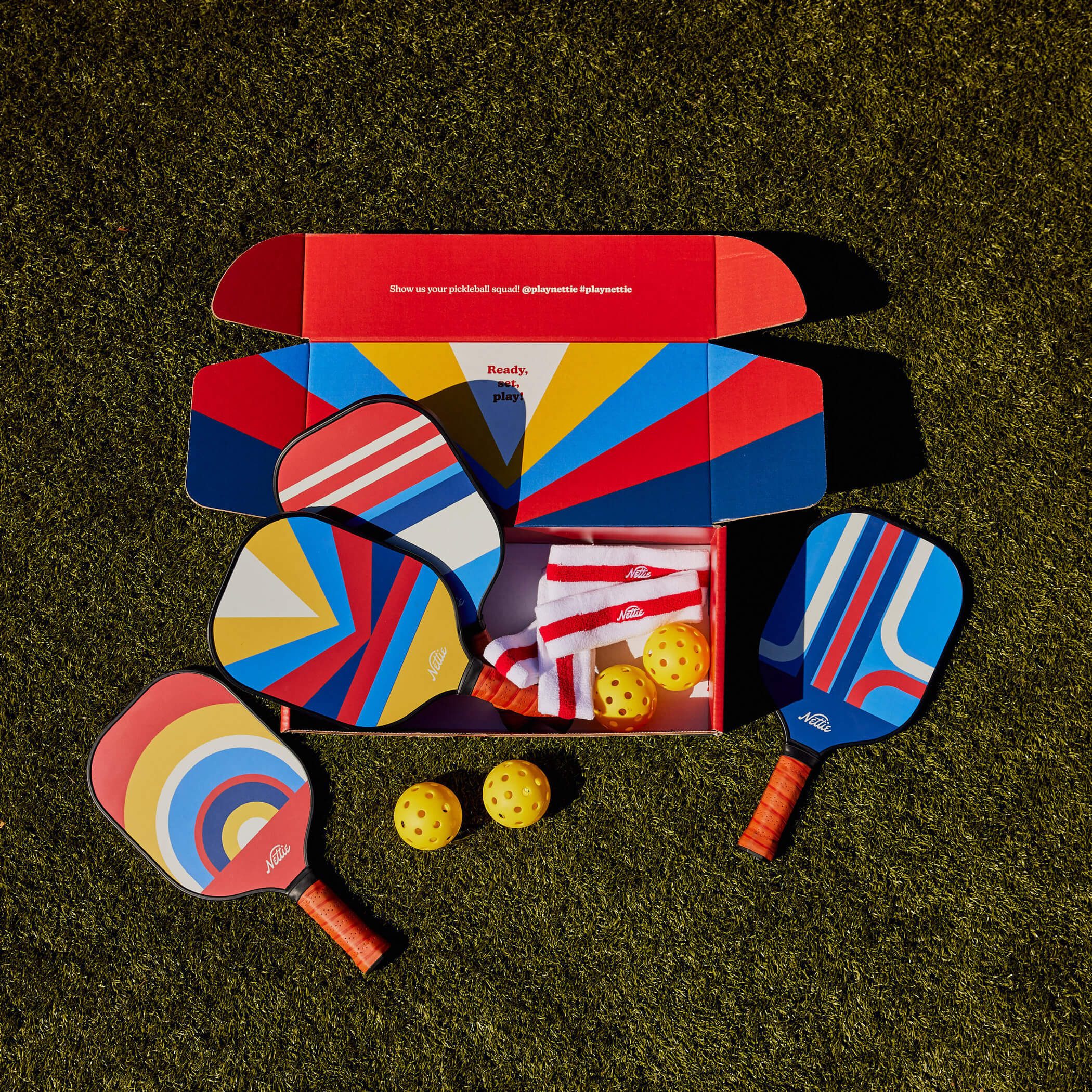 Nettie 4-Pack Pickleball Family Combo Set -The Pickleball Store at Auburn