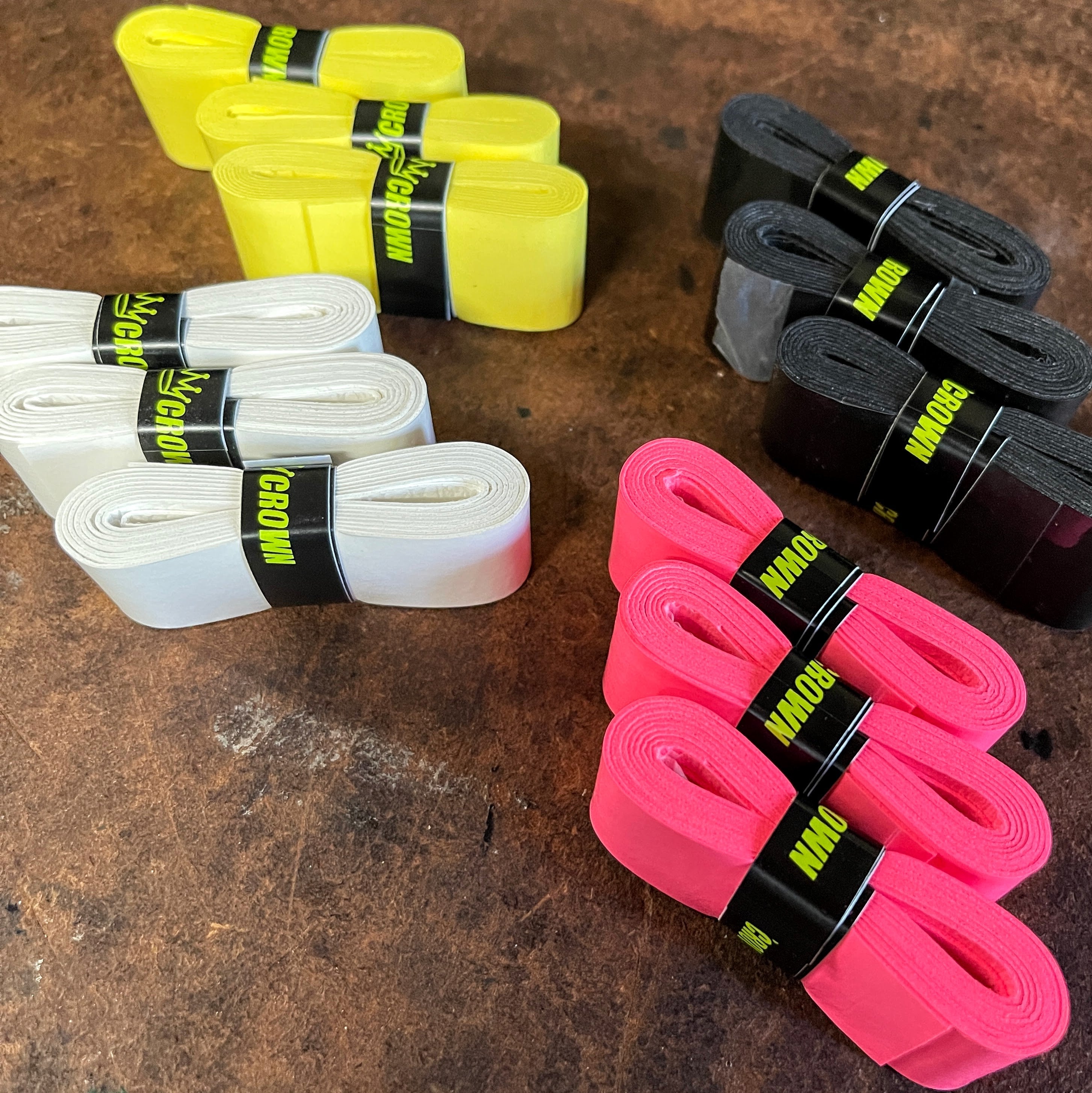 Pickleball Paddle Overgrips (3-PACK WHITE) -The Pickleball Store at Auburn