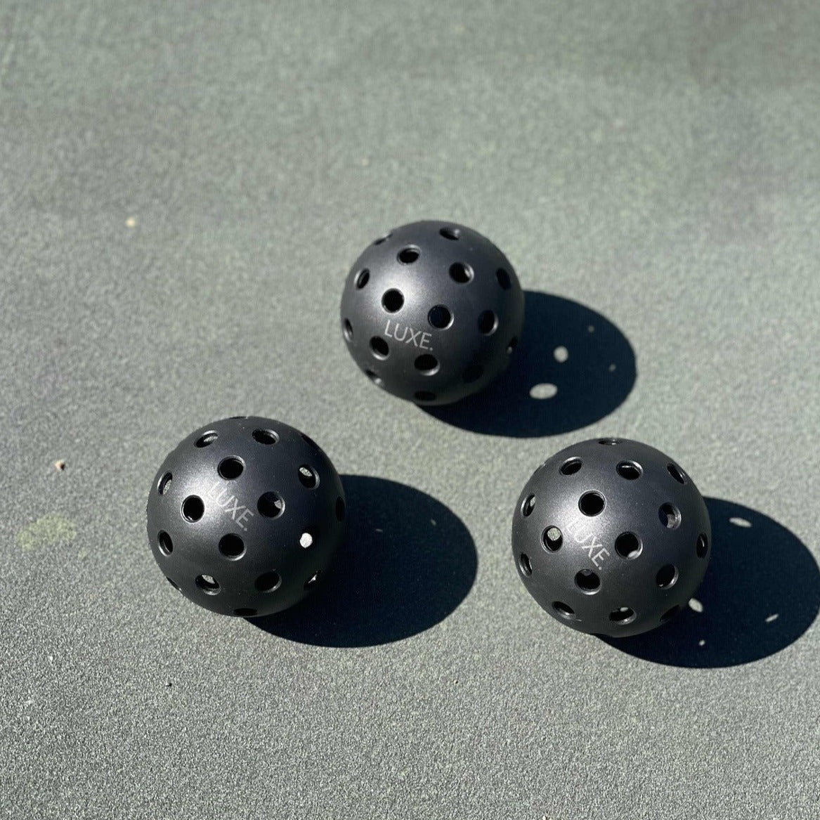 Black Pickleballs - Pack of 3 -The Pickleball Store at Auburn