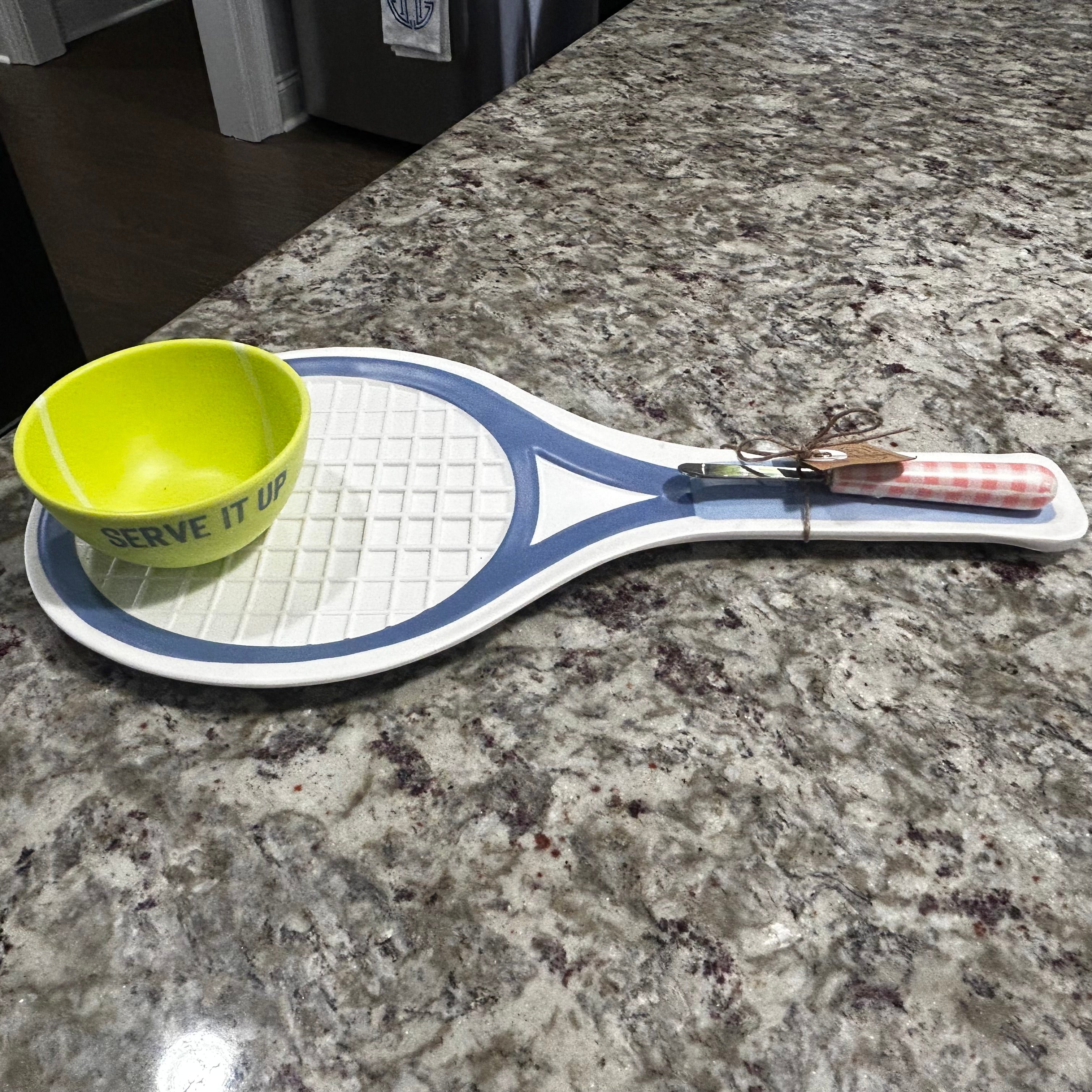 Mud Pie Tennis Server Set -The Pickleball Store at Auburn