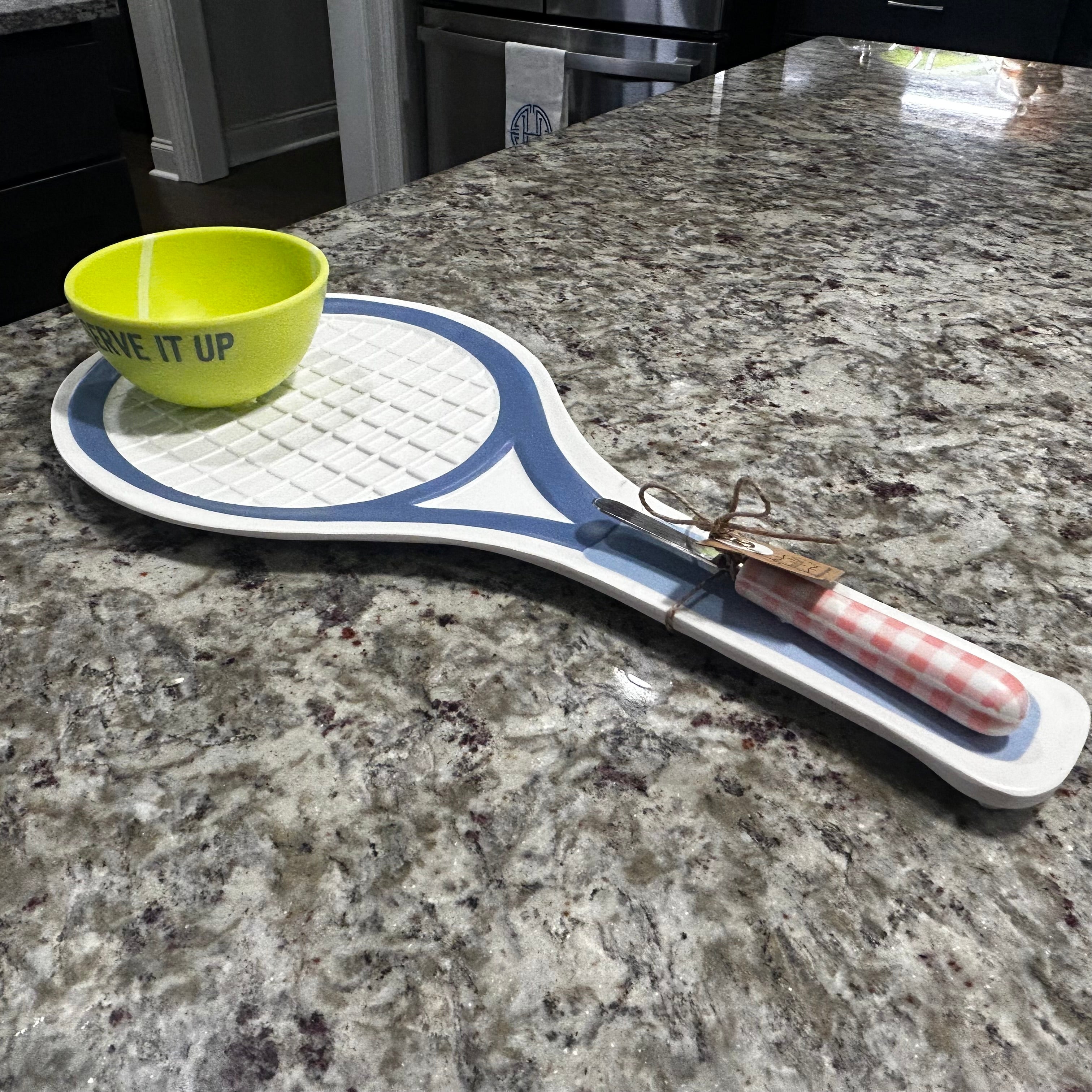 Mud Pie Tennis Server Set -The Pickleball Store at Auburn